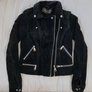 Vera Moda suede biker jacket